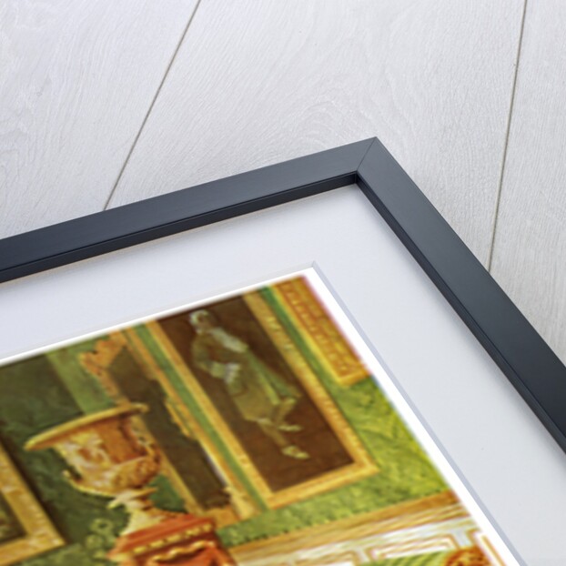Mahogany and gilt Georgian suite, Longford Castle, Wiltshire by Edwin Foley