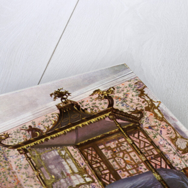 The Chippendale Chinese Bedroom, Badminton House, Gloucestershire by Edwin Foley