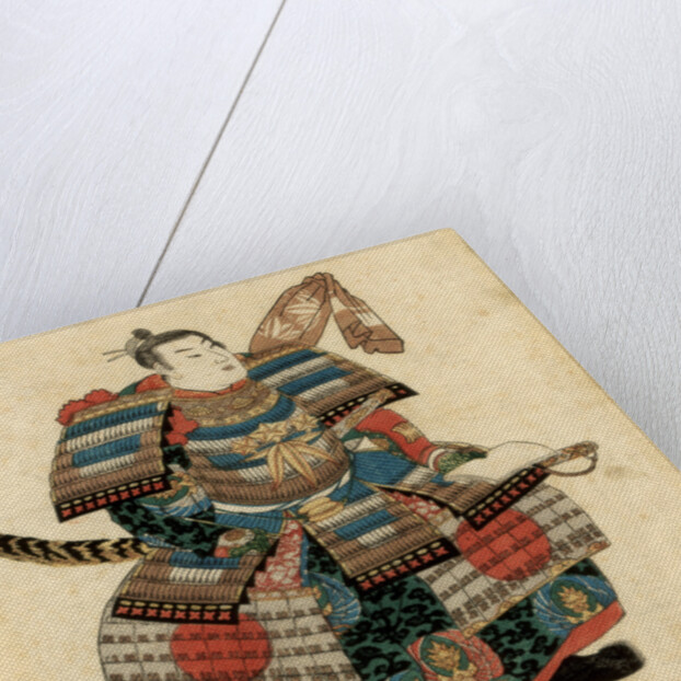 Japanese warlord Minamoto no Yoritomo by Utagawa Kuniyoshi