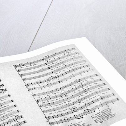 'God Save the Queen', sheet music by Anonymous