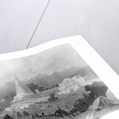 The Great Temple, Hurdmar by Finden