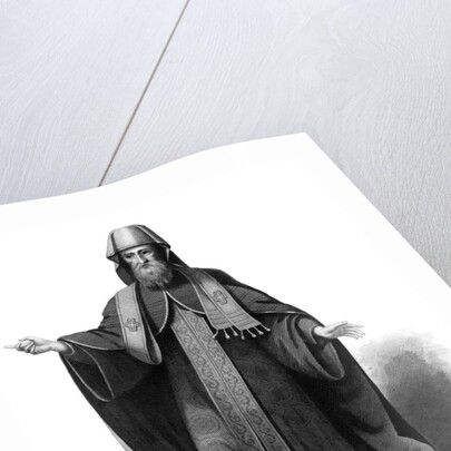 A Muscobite Bishop, in His Pontifical Habit by JB Bird