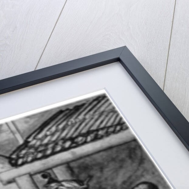 Medieval glassworks by Anonymous