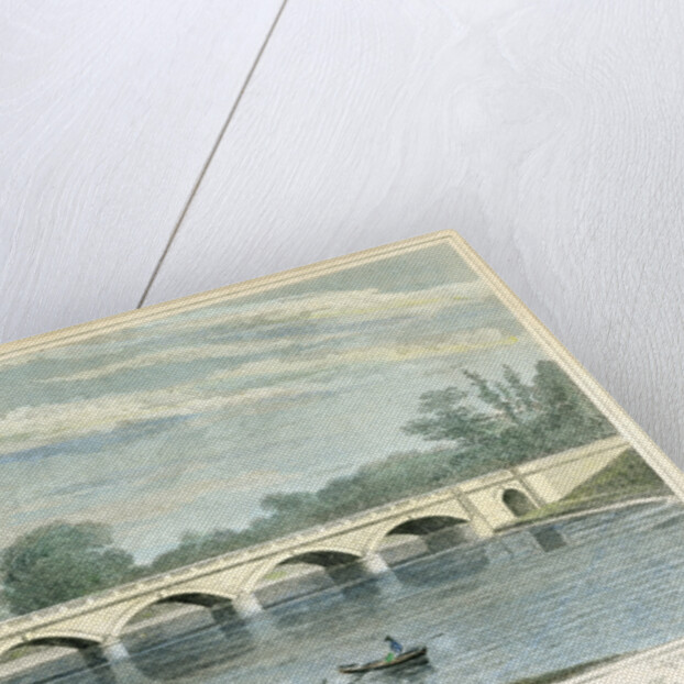 The New Bridge over the Serpentine, Hyde Park, London by MS Barenger