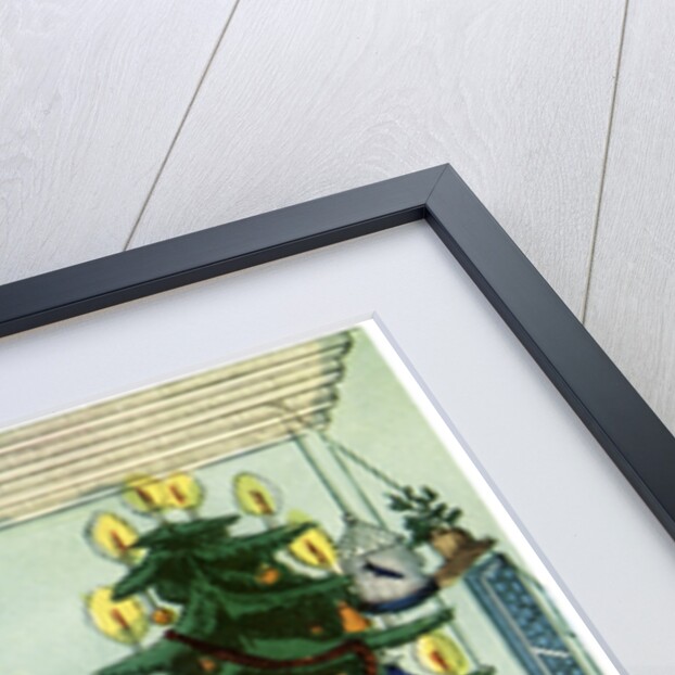 Christmas scene from King Nutcracker by Heinrich Hoffmann by Anonymous