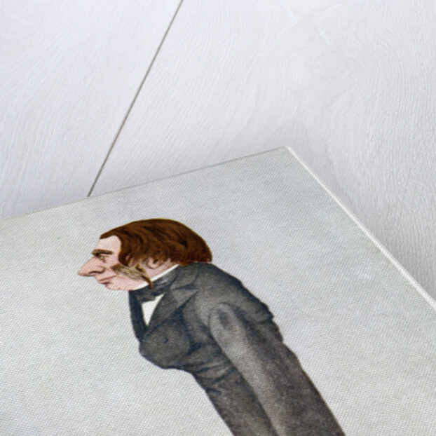 John Ruskin, British artist, poet and critic by Anonymous