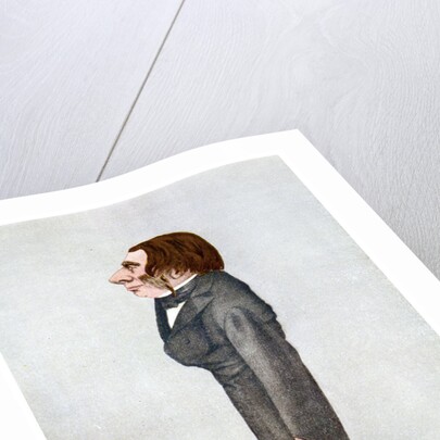 John Ruskin, British artist, poet and critic by Anonymous