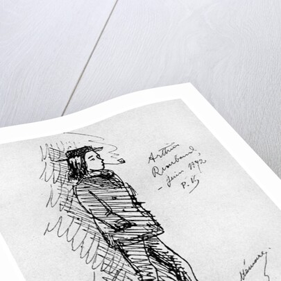 Arthur Rimbaud, French poet and adventurer by Anonymous