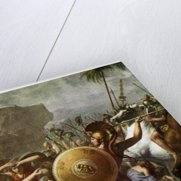 Hero worship: detail from 'The Intervention of the Sabine Women' by Anonymous