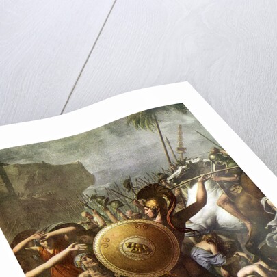 Hero worship: detail from 'The Intervention of the Sabine Women' by Anonymous