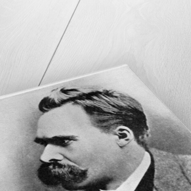 'Superman': Friedrich Nietzsche, German philosopher by Anonymous