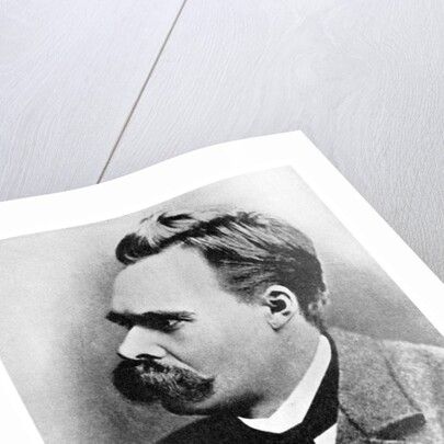 'Superman': Friedrich Nietzsche, German philosopher by Anonymous