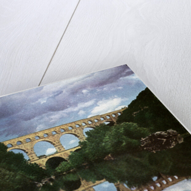 Pont du Gard, Roman aqueduct, Nimes, France by Anonymous