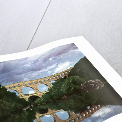 Pont du Gard, Roman aqueduct, Nimes, France by Anonymous