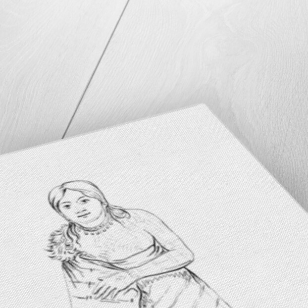 'The Pure Fountain', wife of the chief of the Ponca tribe by Myers and Co