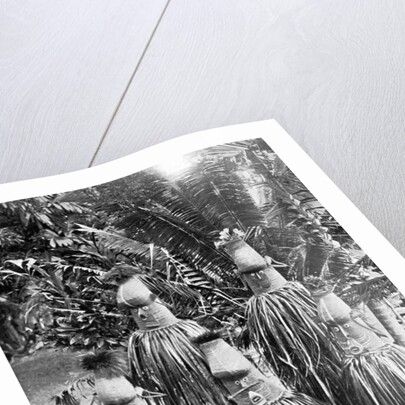 Masks possessing magical qualities, Bismarck Archipelago, Papua New Guinea by Strecker and Schroder