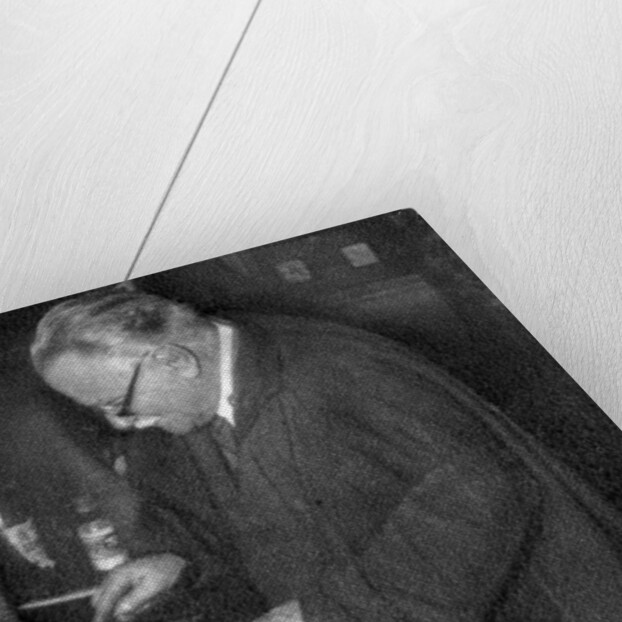 Prosper Montagne, French chef and author by Anonymous