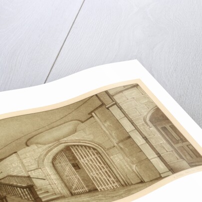 Area under Chamberlain's Court, Guildhall, City of London by William Griggs