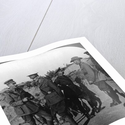 Lord Kichener reviews the situation at Gallipolli with ANZAC officers, World War I by Realistic Travels Publishers