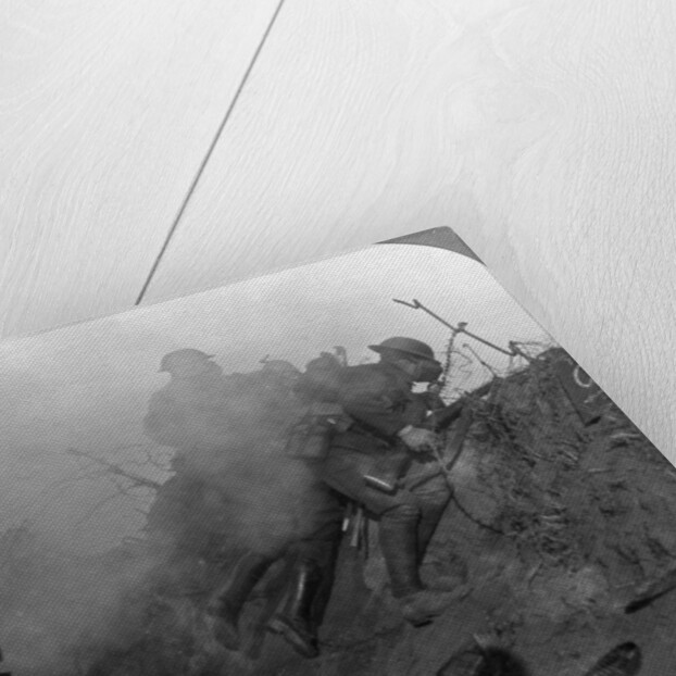 Trench warfare, Bourlon Wood, France, World War I by Realistic Travels Publishers