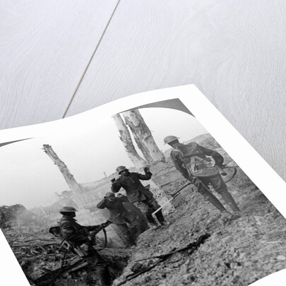 German soldiers surrendering, Bullecourt, France, World War I by Realistic Travels Publishers
