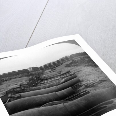 Captured German guns, Brussels, Belgium, World War I by Realistic Travels Publishers