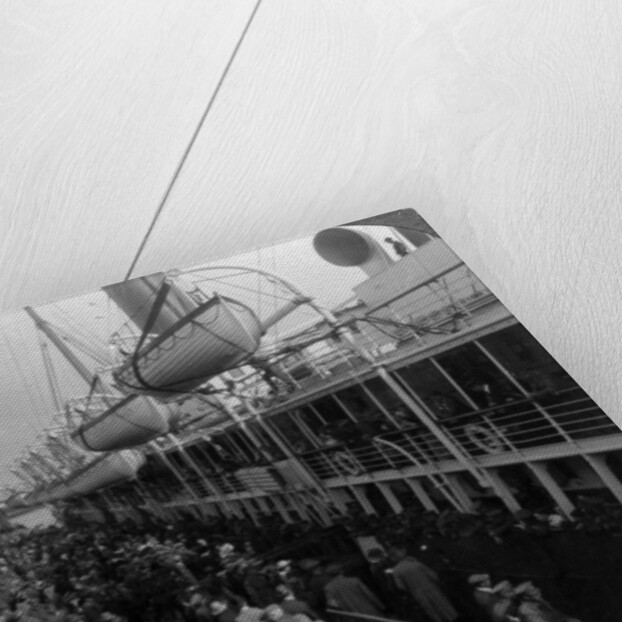 Aviation Corps boarding a ship, World War I by Realistic Travels Publishers