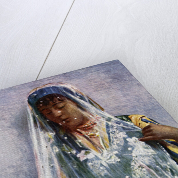 An Arab bride by E Frechon