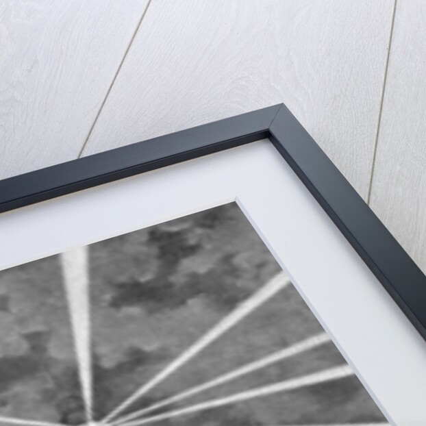 The electric light on top of the Eiffel Tower, Paris by Anonymous