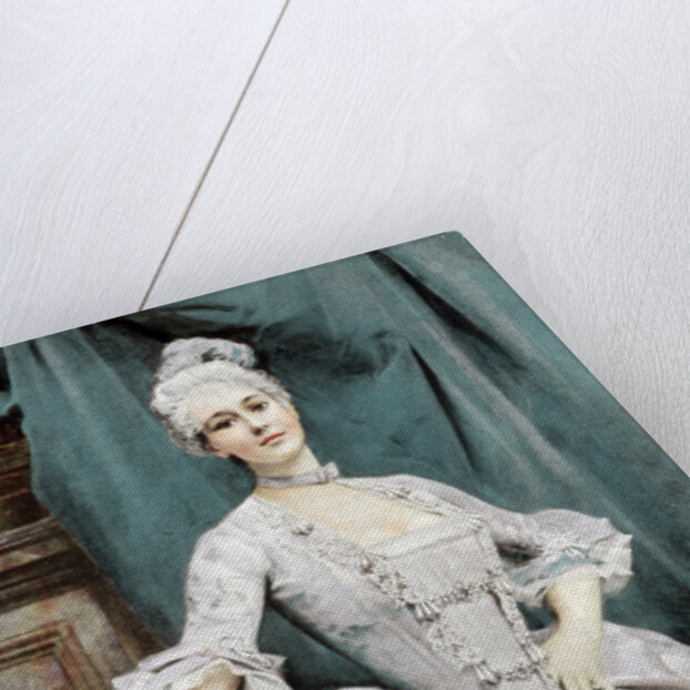 A lady of rank of the time of Louis XV by Anonymous