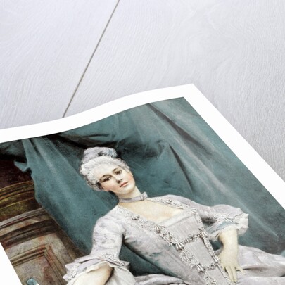 A lady of rank of the time of Louis XV by Anonymous