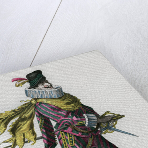 Matamore captain, hired killer, Spanish type by Anonymous