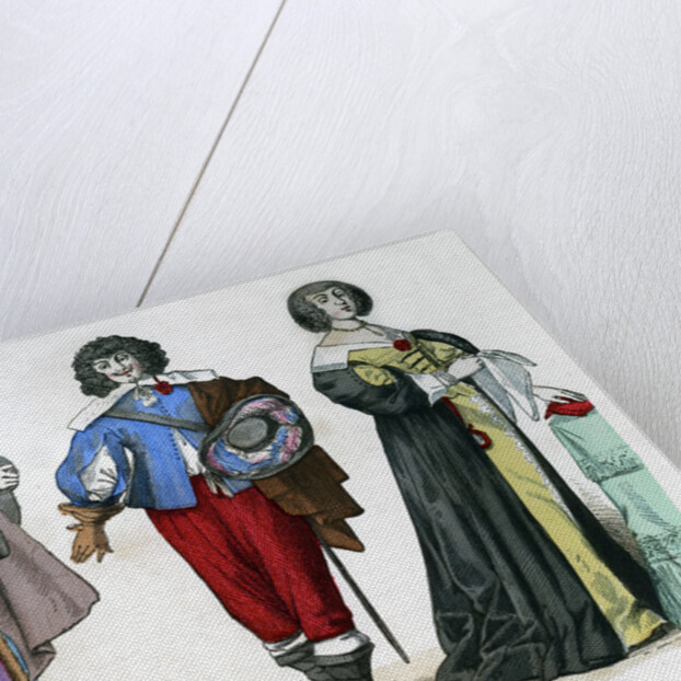 Peasants, a gentleman and a lady by Anonymous