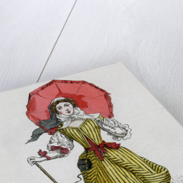 Young woman in summer fashion by Anonymous