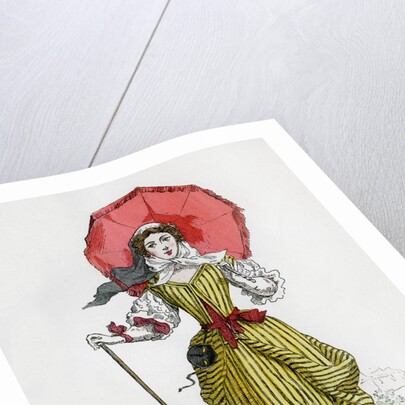 Young woman in summer fashion by Anonymous