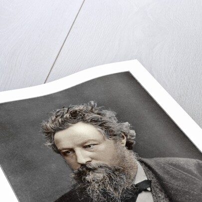 William Morris, 19th-century English artist, writer, socialist and activist by Anonymous