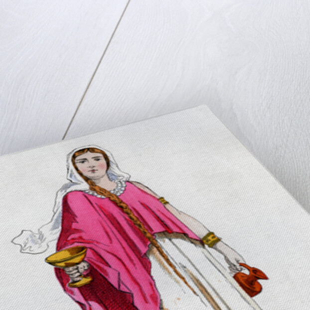 Young female Gaul by Anonymous