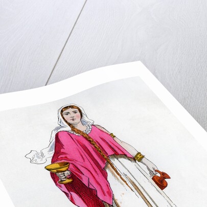 Young female Gaul by Anonymous