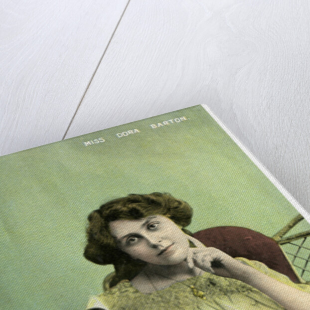 Dora Barton, British actress by RW Thomas