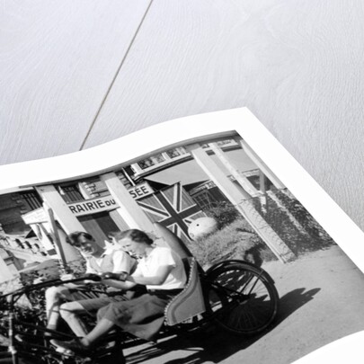 Two-seater tricycle, Zeebrugge, Belgium by Anonymous