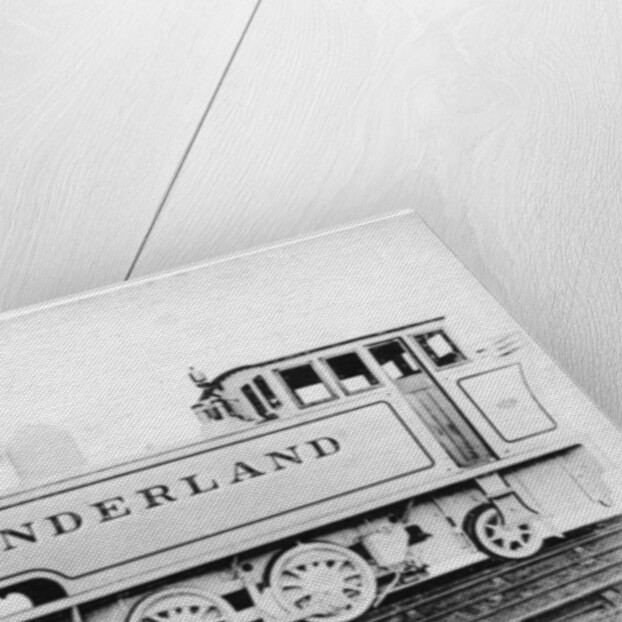 Tank engine, steam locomotive built by Kerr, Stuart and Co by Raphael Tuck