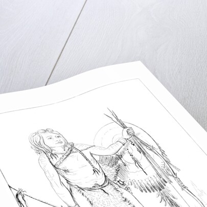 Comanche chief, the great Comanche village by Myers and Co