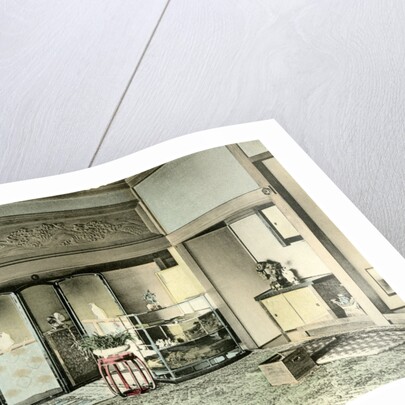 Reception room in a Japanese nobleman's house by Anonymous