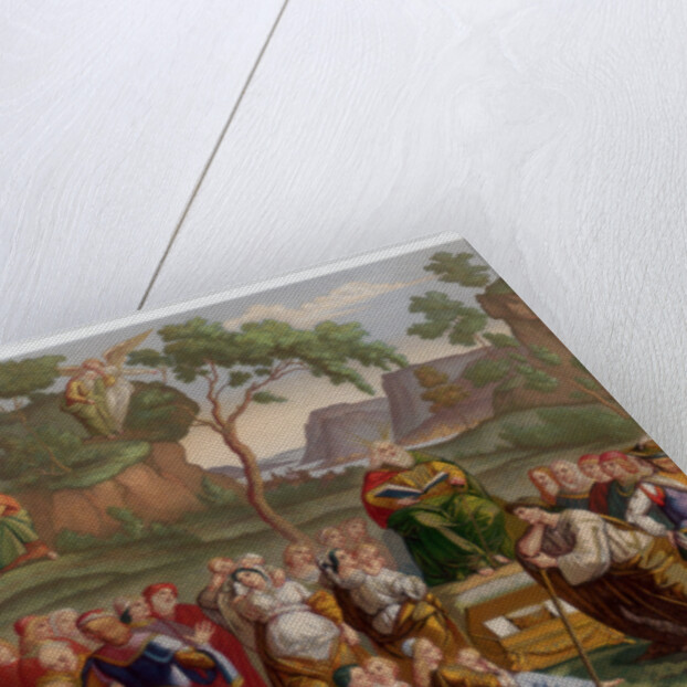 Moses's Testament and Death by Franz Kellerhoven