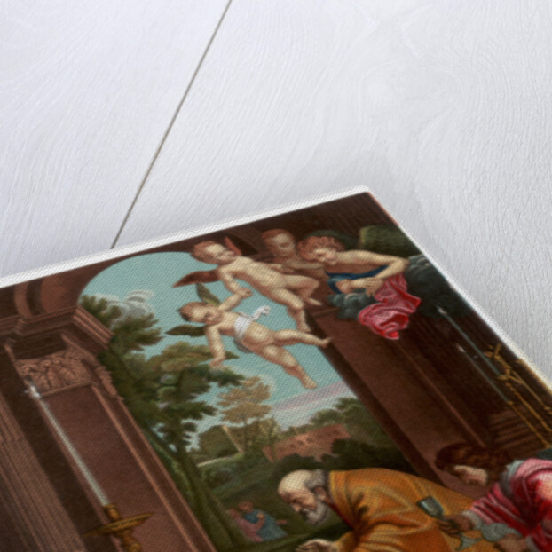 Last Communion of Saint Jerome by Franz Kellerhoven