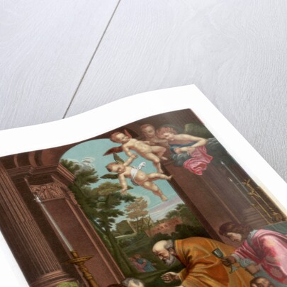 Last Communion of Saint Jerome by Franz Kellerhoven