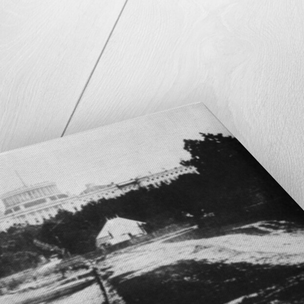 The Capitol without its dome, Washington DC, USA by Anonymous