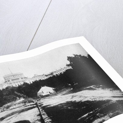 The Capitol without its dome, Washington DC, USA by Anonymous