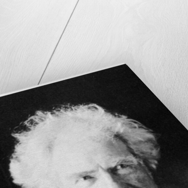 Mark Twain, American novelist, in his later years by Anonymous