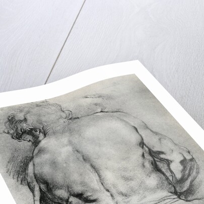 The Back of a Nude Man by Anonymous